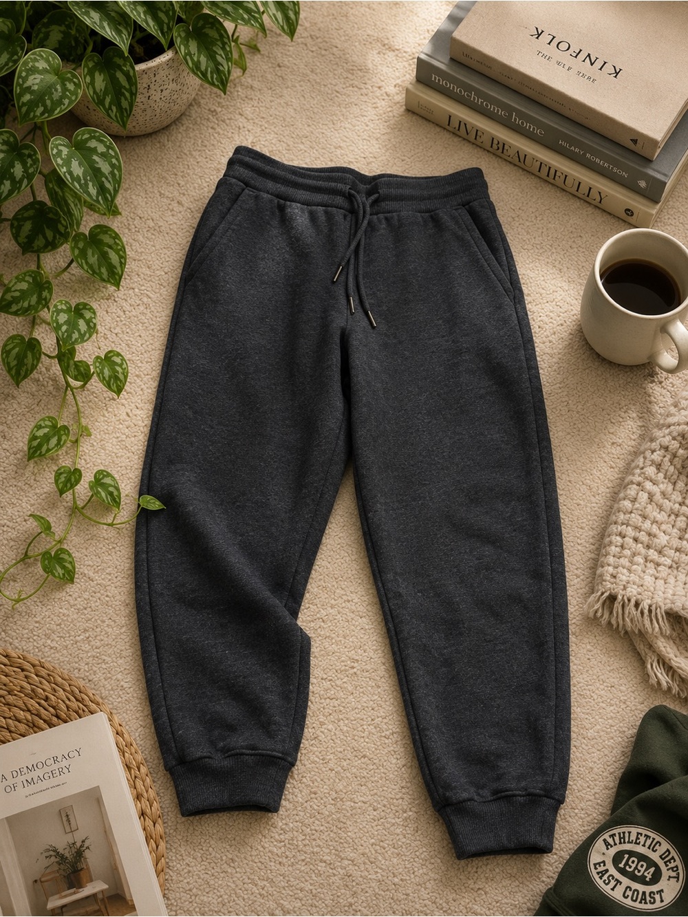 lululemon Rare Black Sparkle Scuba Joggers Size 10 NWOT Shimmer